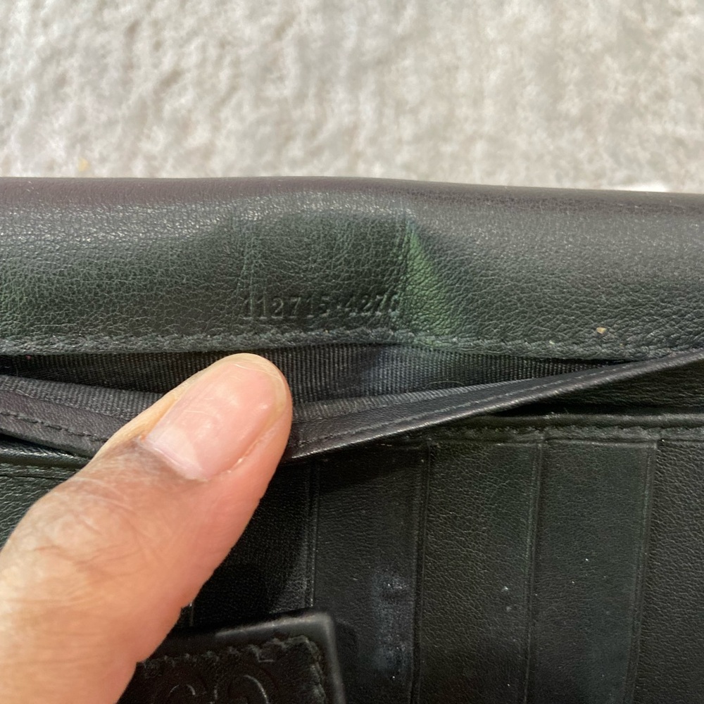 Gucci Guccissima Leather Continental Wallet - Picture 11 of 11